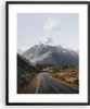 Gerahmtes Poster - Schwarzer Rahmen - Weg Berg Gipfel - Produktbild-Vorschau 1