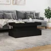 Tavolino con luci LED nero 90x50x40 cm Anteprima dell’immagine prodotto 4