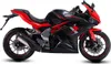 Motorrad Fighter 125 BL-S rot 95 km/h Euro 5+ Schaltmoped Produktbild-Vorschau 1