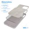 An exploded view of a phone case showing its layered material construction. Produktbild-Vorschau