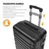 yonsly Premium Reisekoffer TSA-Schloss,YKK-Reißverschluss Produktbild-Vorschau 5