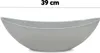 Große ovale Pflanzschale Jardiniere 39 cm in Stein-Optik Produktbild-Vorschau 2