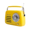Bluetooth-Radio mit Metallgriff Vintage Cuisine Gelb Matt Produktbild-Vorschau 3