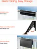 VEVOR balkonový stůl 1500x300 mm skládací Venkovní skládací Náhled obrázku produktu 5