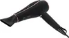 A black hairdryer with rose gold accents is shown against a white background. Podgląd zdjęcia produktu