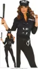 A woman wearing a SWAT costume, holding a baton. Podgląd zdjęcia produktu