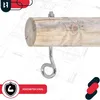 KOTARBAU® Schaukelhaken Schraubhaken M10 170 mm Verzinkter Produktbild-Vorschau 5