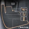Velours Fußmatten Set Automatten BEIGE passend für: MG HS Produktbild-Vorschau 2