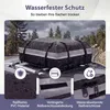 KOMFOTTEU 450L Auto Dachbox, wasserfester Dachkoffer mit 10 Produktbild-Vorschau 4