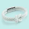 SERASAR | Dámský Prémiový Kožený Náramek [Knot] z Stainless Náhled obrázku produktu 2