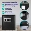 DEUBA® XXL Cassaforte Elettronica 35x40x40cm Doppi Bulloni Anteprima dell’immagine prodotto 6