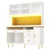 Flieks Küche Hochschrank mit Led, Küchenbuffet Produktbild-Vorschau 9