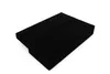 A black sofa shown from a diagonal angle on a white background. Voir les images du produit