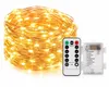 LED Lichterkette 10m 100 LEDs Warmweiß 8 Modi Produktbild-Vorschau 1