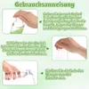 6er-Set Flaschenreiniger, Reinigungsperlen, 7,5 × 3 cm, grün Vista previa de la imagen del producto