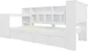 Sweiko 90x200 L-förmiges Holz-Plattformbett mit Produktbild-Vorschau 15