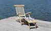 Deckchair LEON 3-fach verstellbar Natur Teak | Liegestuhl Produktbild-Vorschau 3