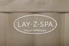 Close-up of a Lay-Z-Spa logo on a tan, textured surface. Produktbild-Vorschau