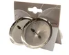 Adventskranzkerzenhalter Silberfarben Ø 6 cm aus Metall - Produktbild-Vorschau 2