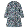 Kinderkleid mit Langen Ärmeln Dunkelblau 116 Produktbild-Vorschau 2