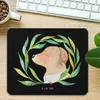 Mr. & Mrs. Panda Mauspad Hund Blumen - Schwarz - Geschenk, Produktbild-Vorschau 2
