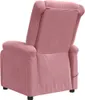 vidaXL Recliner elettrico in velluto rosa Anteprima dell’immagine prodotto 6