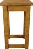 Rustikaler 55 cm | Eiche Teakholz Hocker Sitzhocker Produktbild-Vorschau 5