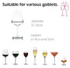 Omgoods - Estante para botellas de vino y copas - Metal, 5 Vista previa de la imagen del producto 4