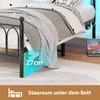 Flieks letto per ragazzi letto in metallo 90x200cm con Led, Anteprima dell’immagine prodotto 8