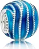 Pandora 797012ENMX Charm Blue Waves Srebro próby 925 Podgląd zdjęcia produktu 1
