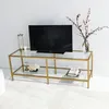 Skye Decor, Basic Gold TV501, TV-Schränke, Gold, Glas, 130 Produktbild-Vorschau 4