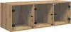 vidaXL Szafka ścienna Artisan dąb 102 x 37 x 35 cm Materiał Podgląd zdjęcia produktu 1