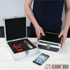 Aluminium Koffer Silber Box mit Schaumstoffeinlage (LxBxH) Produktbild-Vorschau 5