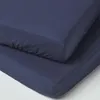 HOMESCAPES Spannbettlaken Kinderbett, dunkelblau, 100% Produktbild-Vorschau 1