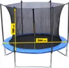 INDOOR-TRAMPOLINNETZ 8FT 244-252 cm STARK UND LANGLEBIG Náhled obrázku produktu 2