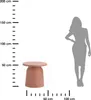 HowHomely | Tavolino - OTTO1 - Polveroso - Design moderno - Anteprima dell’immagine prodotto 4