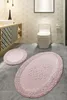 Mijolnir, Piante Oval - Pink, Badematten, Mehrfarbig, Produktbild-Vorschau 1