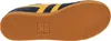 The bottom view of a blue and yellow Gola sneaker with a gum sole. Produktbild-Vorschau