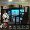 Flieks Patrová postel 140x200cm s psacím stolem a policí, Náhled obrázku produktu 7