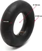 A black rubber inner tube with measurement annotations. Produktbild-Vorschau