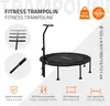 Hauki Fitness trampolina wewnętrzna zielona Ø122 cm, ciche Podgląd zdjęcia produktu 2