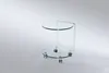 Beistelltisch >7/133< in Klarglas, Glas - 40x45x40cm Produktbild-Vorschau 2