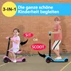 Yoleo Kinderroller mit abnehmbarem Sitz, LED-Rädern, Produktbild-Vorschau 2