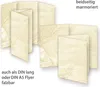Briefpapier-Set marmoriert (100 Sets) 100 Briefbogen + 100 Produktbild-Vorschau 3