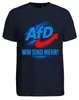 Tričko s nápisem "AfD Wir Sind Mehr Deutschland Patriot", Náhled obrázku produktu 2