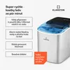 Klarstein výrobník kostek ledu, 2,1 l, samočistící, rychlý, Náhled obrázku produktu 2