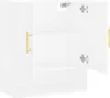 vidaXL Nástěnná skříňka bílá 60x31x70 cm Dřevěný materiál Náhled obrázku produktu 6