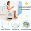 Narożna toaletka do makijażu dla dzieci COSTWAY, toaletka z Podgląd zdjęcia produktu 7