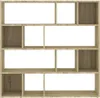 A product shot of a wooden bookshelf against a white background. Podgląd zdjęcia produktu