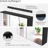 Diagrams illustrating how to hang a mirrored cabinet. Produktbild-Vorschau